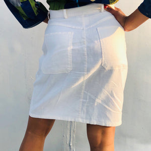 Midi Linen Skirt